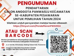 Bawaslu Pesawaran Open Recruitment Anggota Panwascam Baru