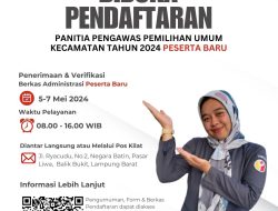 Bawaslu Lampung Barat Open Recruitment Anggota Panwascam Baru