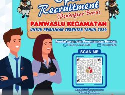 Bawaslu Tulangbawang Open Recruitment Anggota Panwascam Baru, Buruan Daftar!