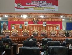 Rapat Paripurna DPRD Lampung Selatan Usul  Penetapan Pimpinan DPRD