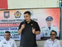 Merik Havit Hadiri Musrenbangdes Desa Tanjung Gading Tahun Anggaran 2025