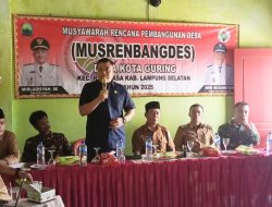 Merik Havit Hadiri Musrenbangdes Desa Kota Guring 