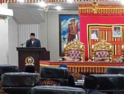 Fraksi Partai Golkar Sampaikan Pandangan Umum Dalam Rapat Paripurna DPRD Lampung Selatan Ranperda APBD Tahun 2025