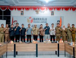 Bawaslu Lampung Terima Kunjungan Kerja Pj. Gubernur Terkait Kesiapan Pengawasan Pilkada Serentak 2024